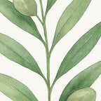 Eucalyptus leaf wall art set of 3 – minimalist green watercolour botanical