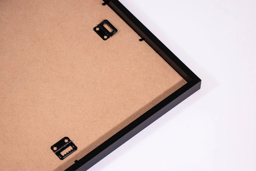 Modern wood picture frame for wall art – sleek contemporary design ready to hang