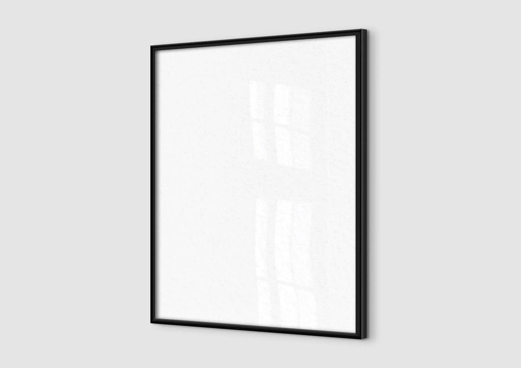 Modern wood picture frame for wall art – sleek contemporary design ready to hang